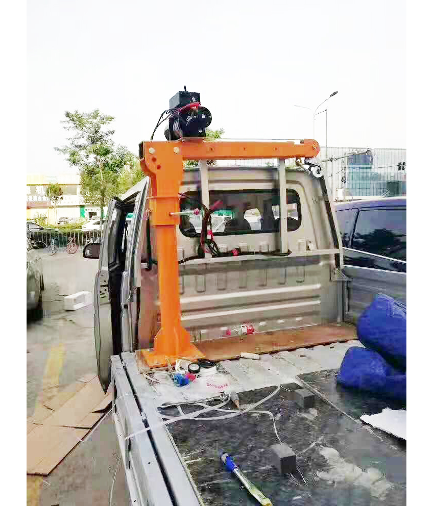 車載小吊機車廂安裝實例圖